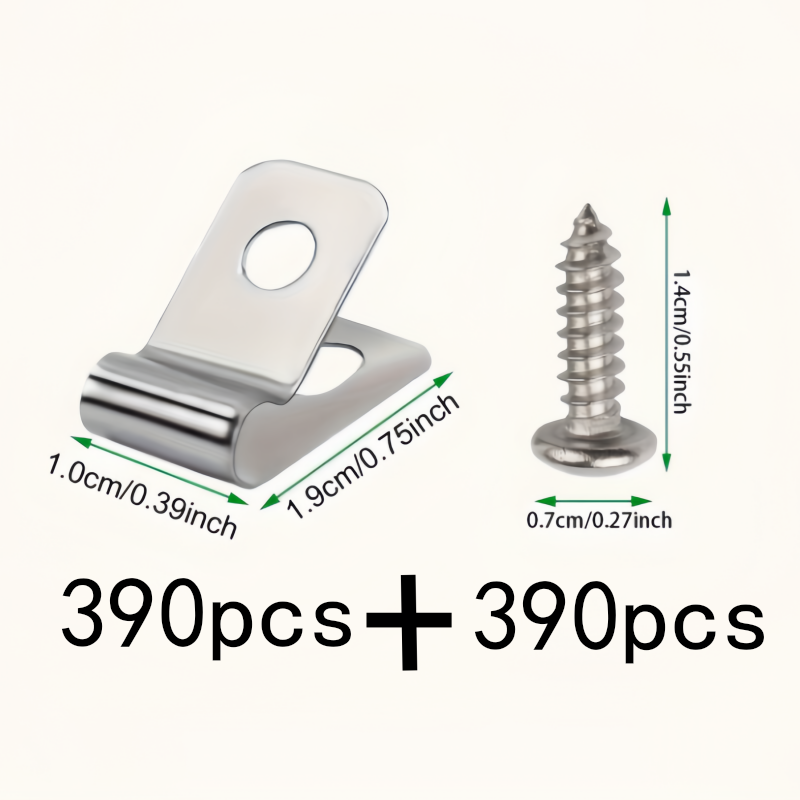390 Clips + 390 Nails, Corrosi - Urban Farming Usa review and price