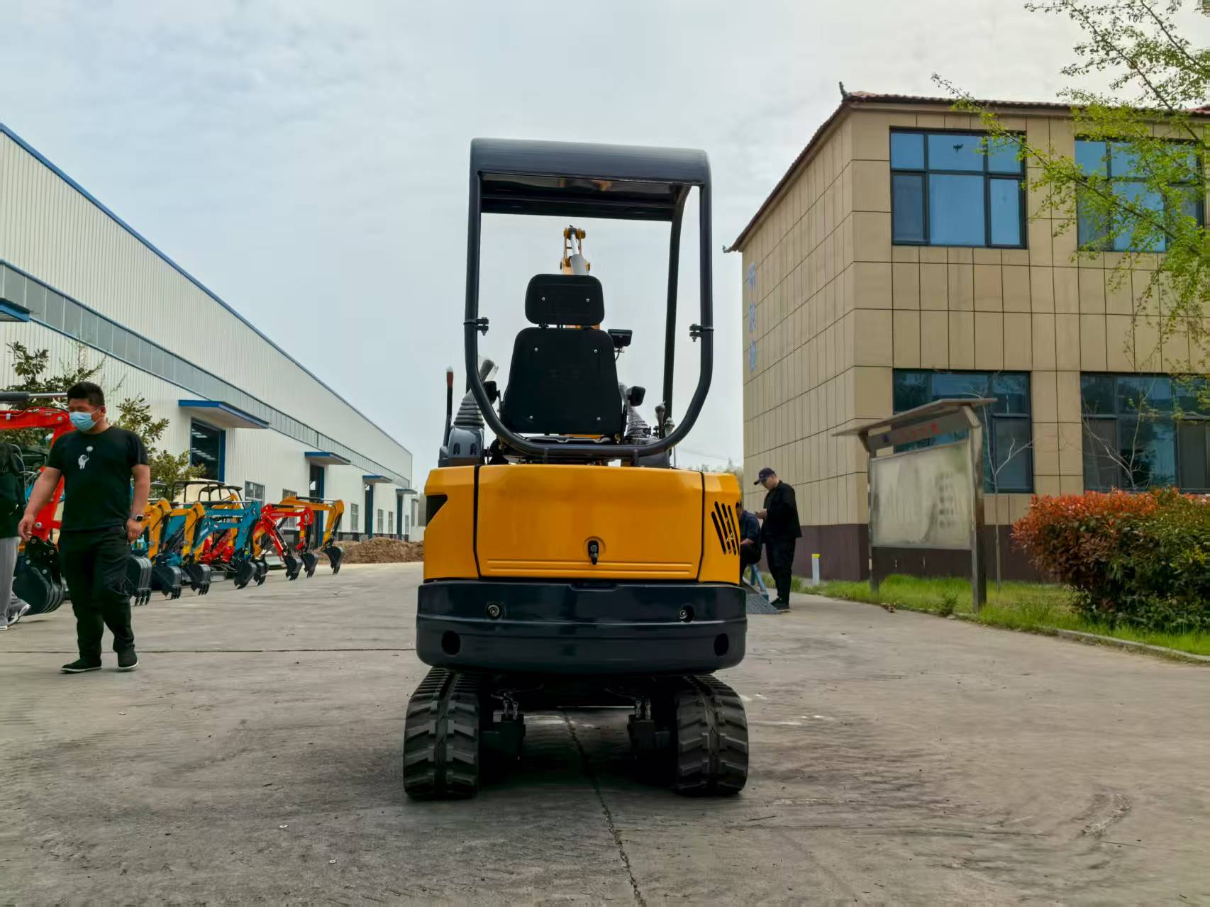 2T Tailless Small Excavator EP - Urban Farming Usa review and price
